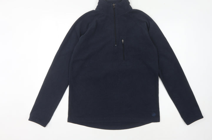 Peter Storm Men's Blue Pullover XS Fleece Sweatshirt