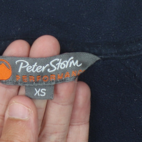 Peter Storm Men's Blue Pullover XS Fleece Sweatshirt