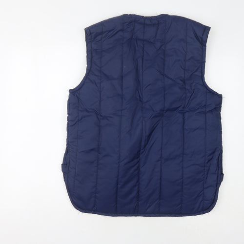 L'avenir Men's Blue Puffer Waistcoat Size 40 in