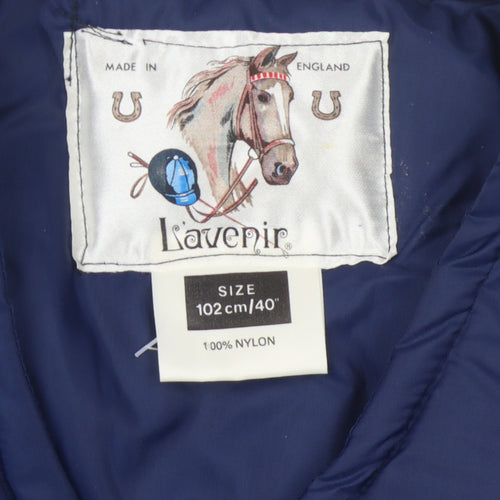 L'avenir Men's Blue Puffer Waistcoat Size 40 in