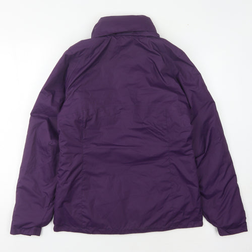 Quechua Women's Purple Jacket, S, Full Zip