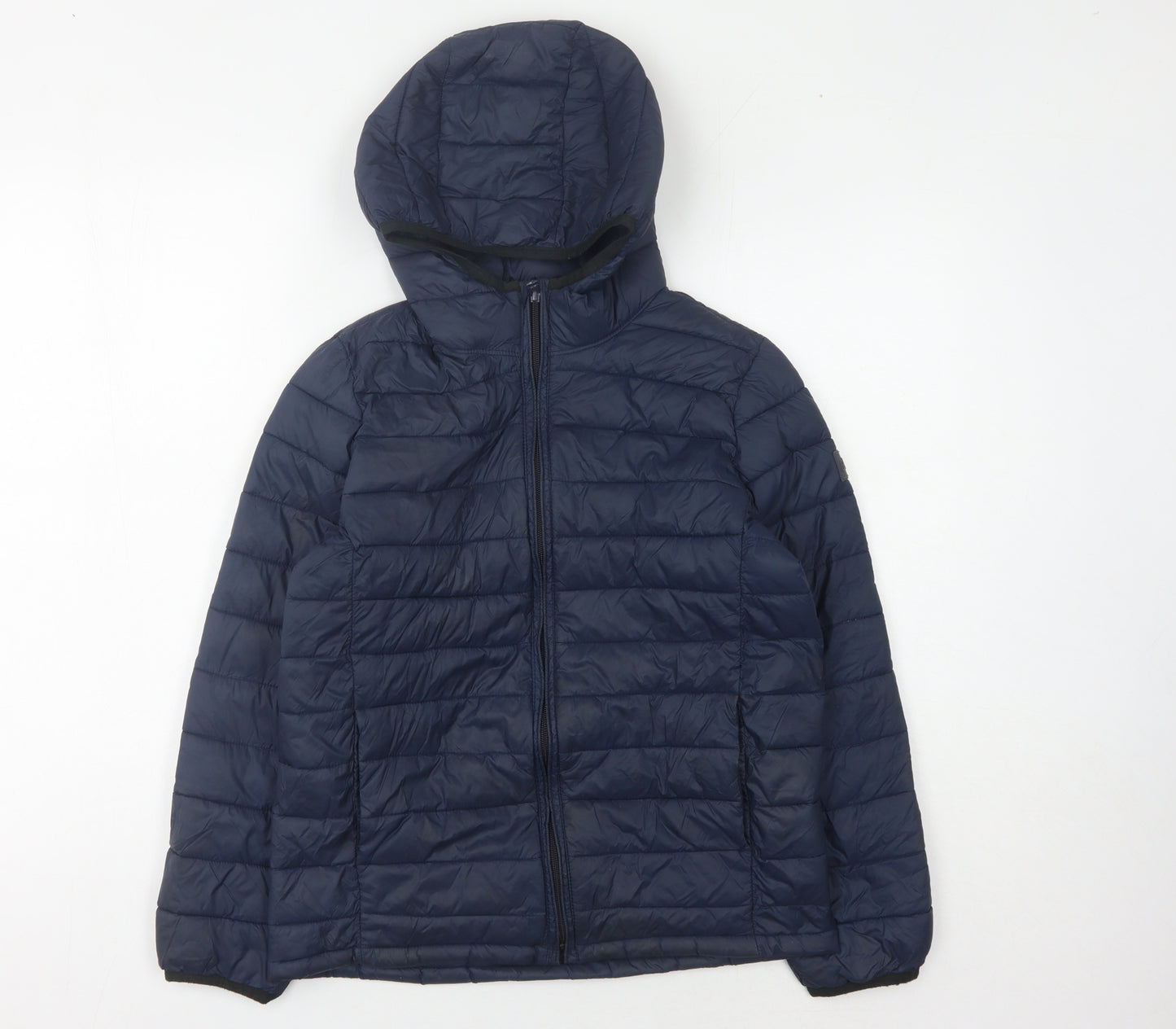 GAP Kids Boys Blue Puffer Jacket L 10-11 Years Winter