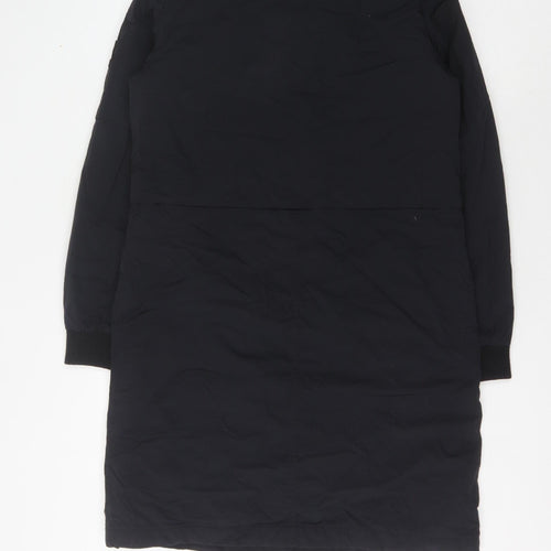 Next Women's Black Bomber Jacket, Size 10, Long & Casual