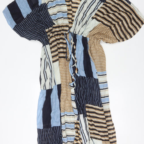 Next Women's Multicoloured Striped Tunic S/M