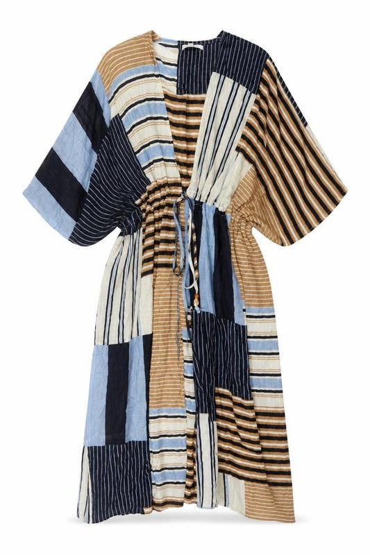 Front view of Next Women's Multicoloured Striped Tunic S/M