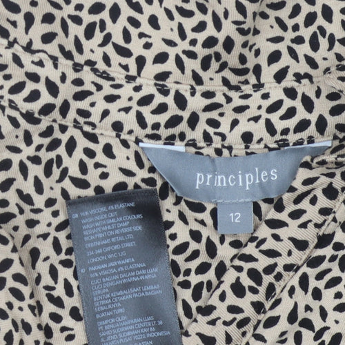 Principles Women's Animal Print Collared Dress