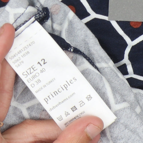 Principles Women's Geometric Shift Dress Size 12