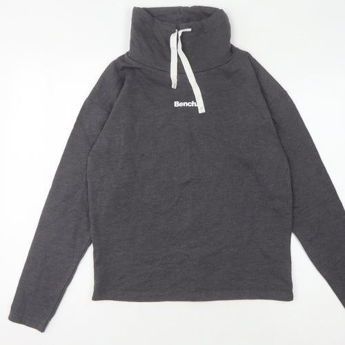Bench Men's Grey Hoodie Size S