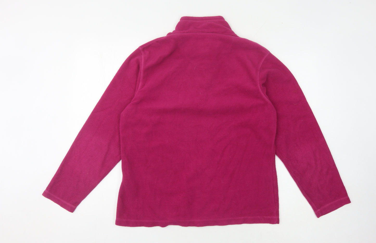 Regatta Women's Pink Fleece Sweatshirt, Size 14, 1/4 Zip