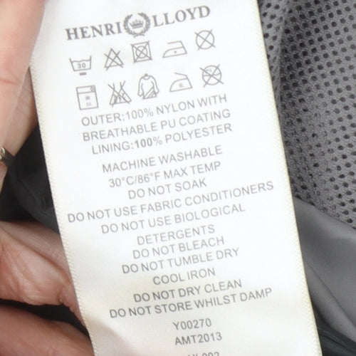 Henri Lloyd Men's Black Sailing Jacket S