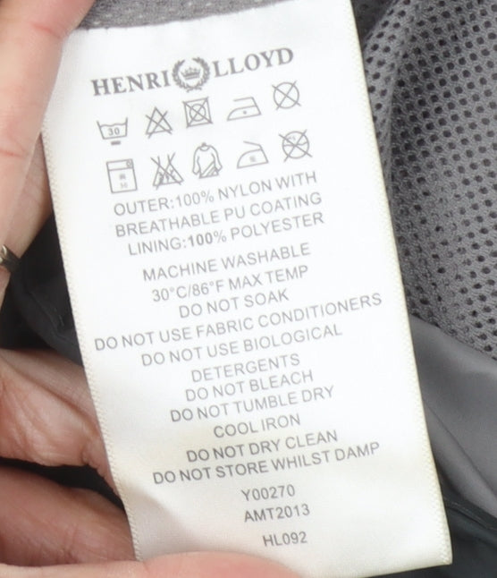 Henri Lloyd Men's Black Sailing Jacket S