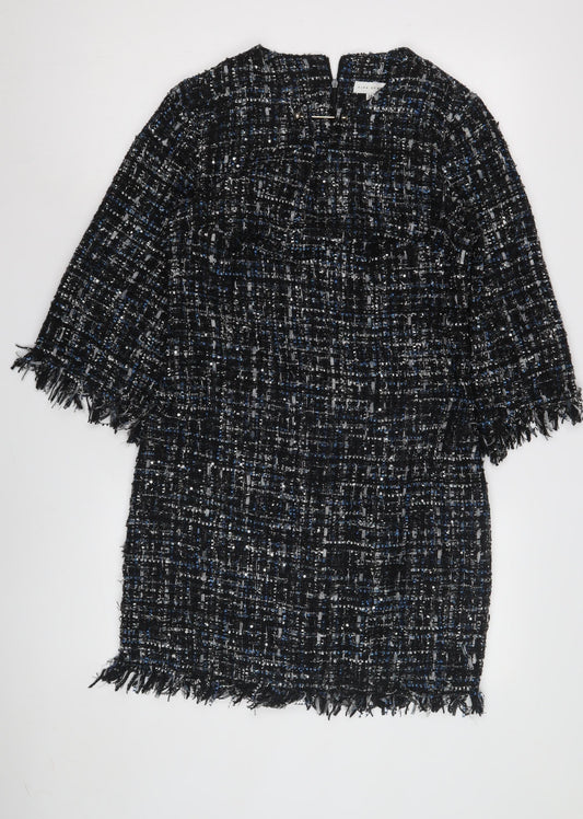 Alba Conde Women's Multicoloured Shift Dress Size 10