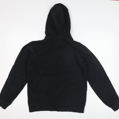 MP Men's Black Pullover Hoodie with Logo