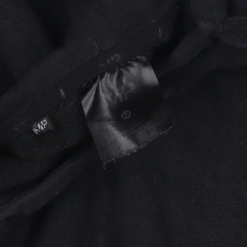 MP Men's Black Pullover Hoodie with Logo