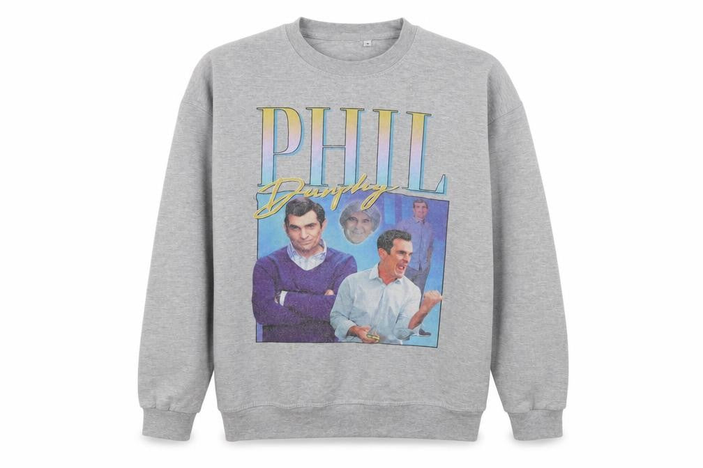 Front view of Ultimate Men's Grey Pullover Sweatshirt M