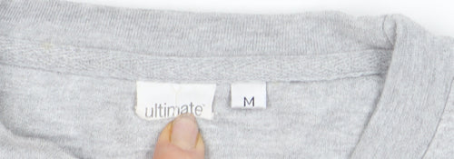 Ultimate Men's Grey Pullover Sweatshirt M