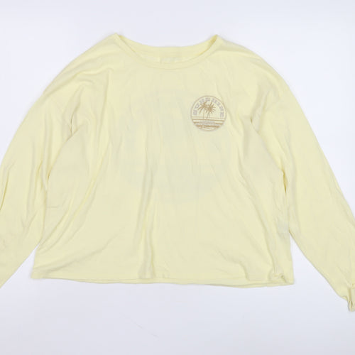 Sissi Women's Yellow Long Sleeve Beach T-Shirt - S