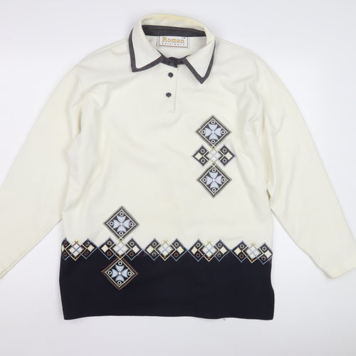 Roman Originals Women’s Ivory Sweatshirt S