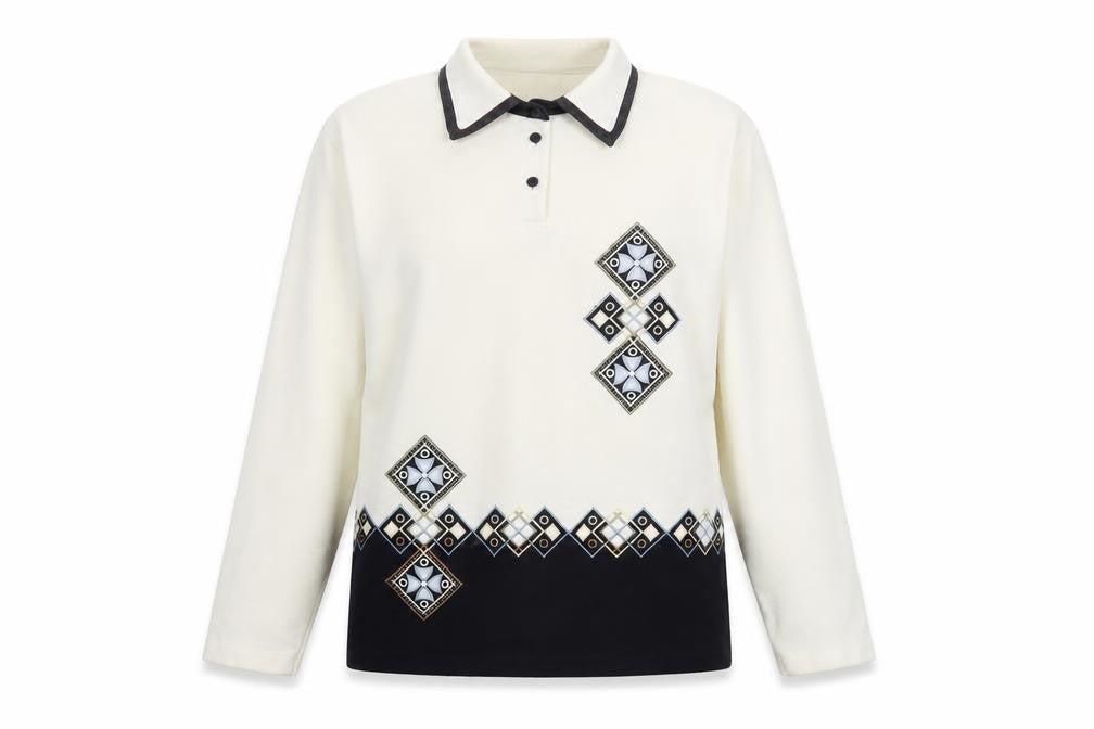 Roman Originals Women’s Ivory Sweatshirt S