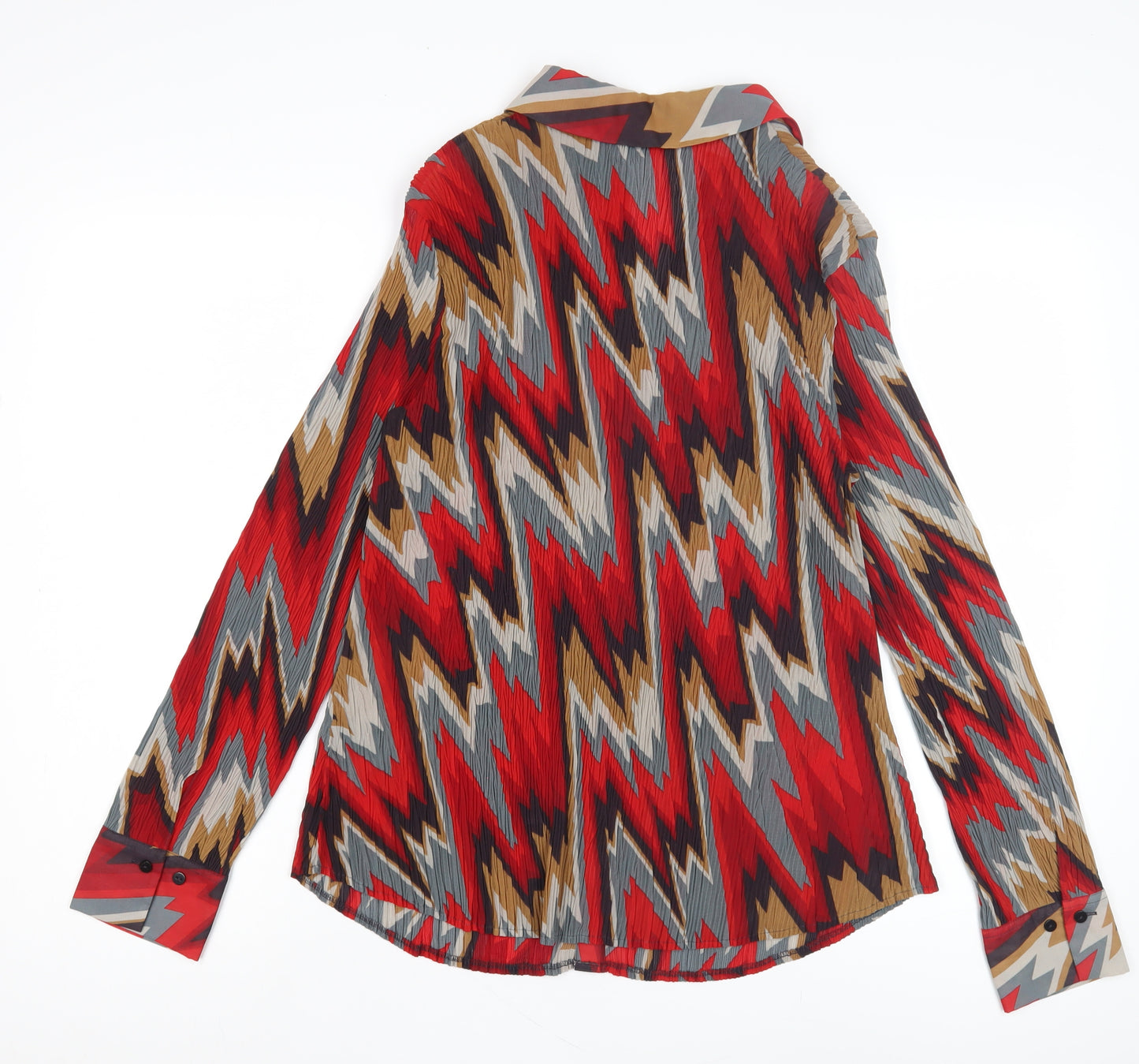 Marks and Spencer Women's Multicoloured Button-Up Shirt