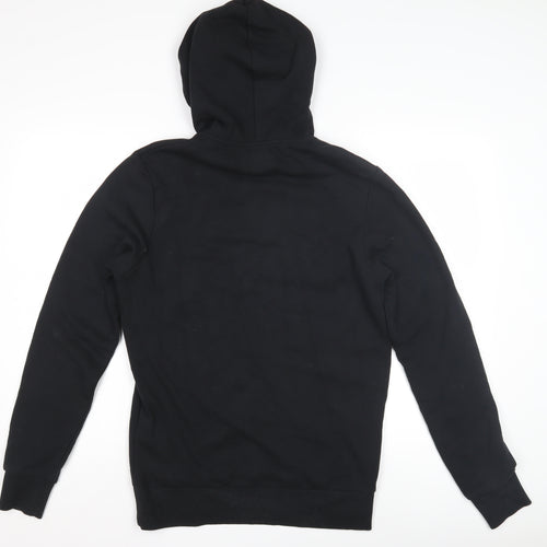 Jack & Jones Men's Black S Hoodie Pullover Logo