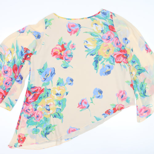 Wallis Women's Multicoloured Floral Blouse L