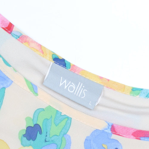 Wallis Women's Multicoloured Floral Blouse L