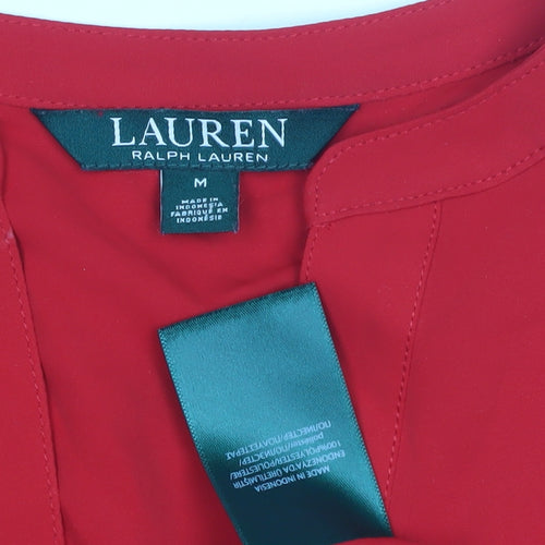 Lauren Ralph Lauren Women's Red Blouse M