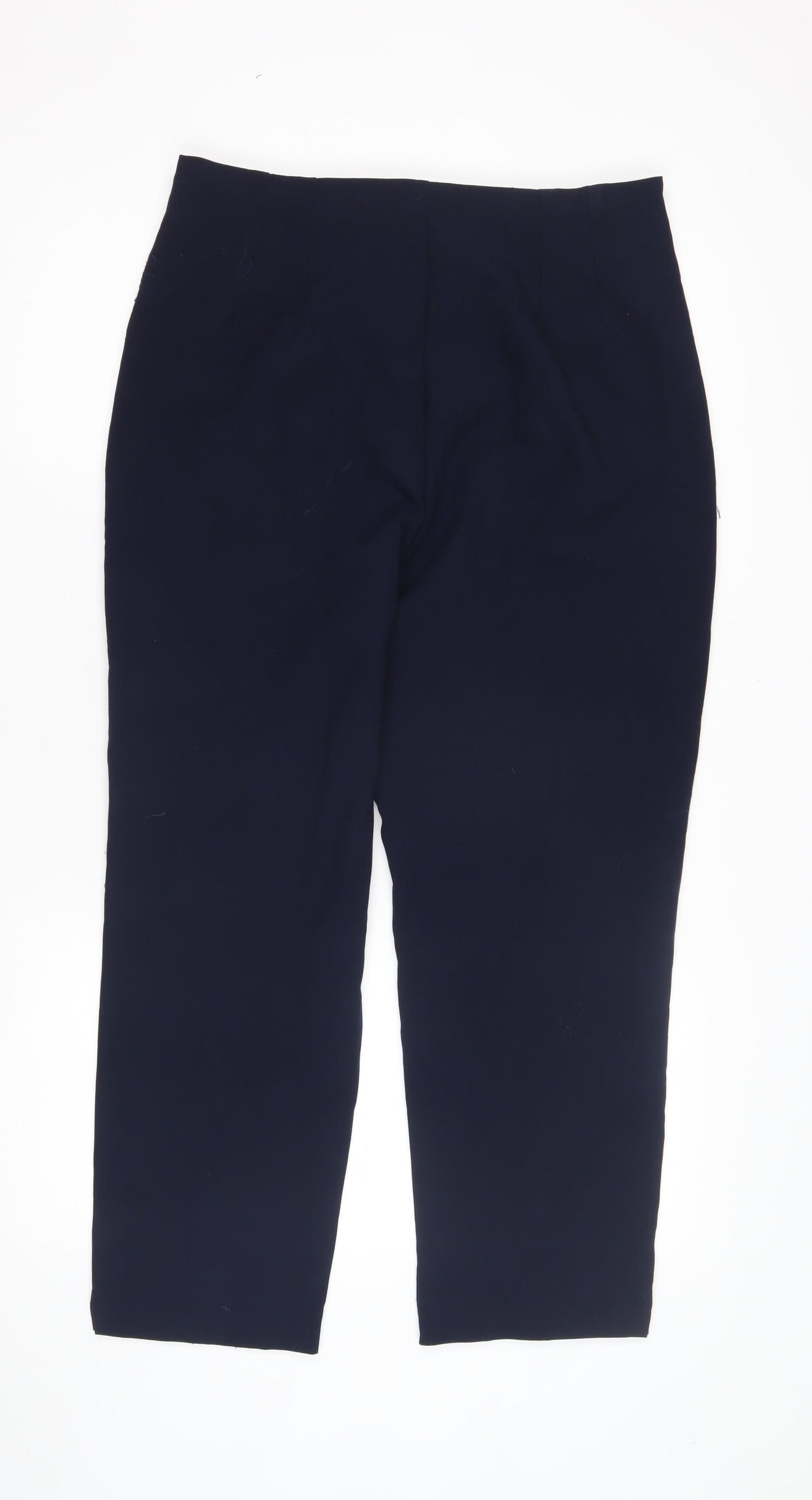 Stradivarius Women's Blue Trousers Size 14