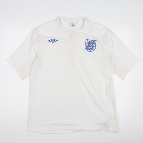 Umbro Men's White Football Jersey 46