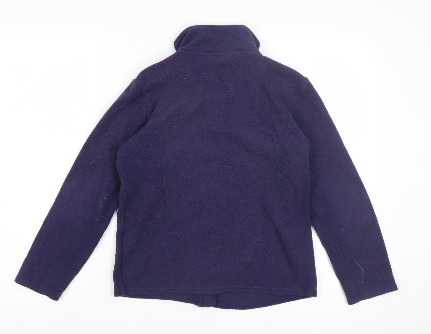 Freedom Trail Boys Purple Fleece Jacket, Size 32, Lightweight