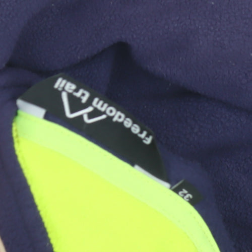 Freedom Trail Boys Purple Fleece Jacket, Size 32, Lightweight
