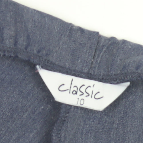 Comfort Plus Women's Blue Trousers Size 10 Classic