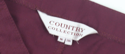 Country Collection Women’s Purple Trousers Size 20