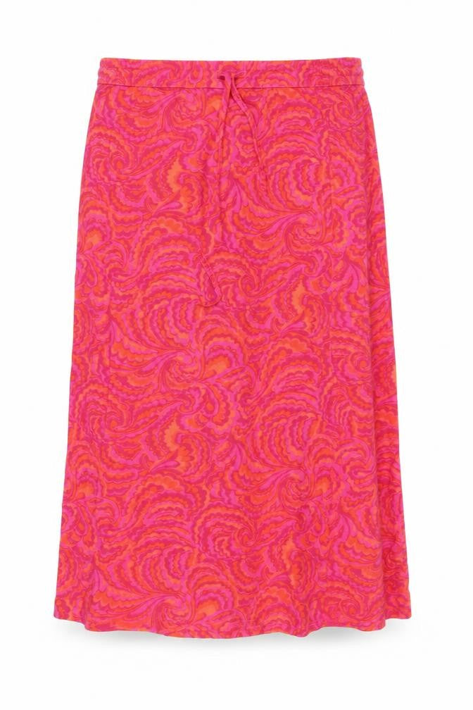Front view of Hush Women's Multicoloured Geometric Skirt, size 12