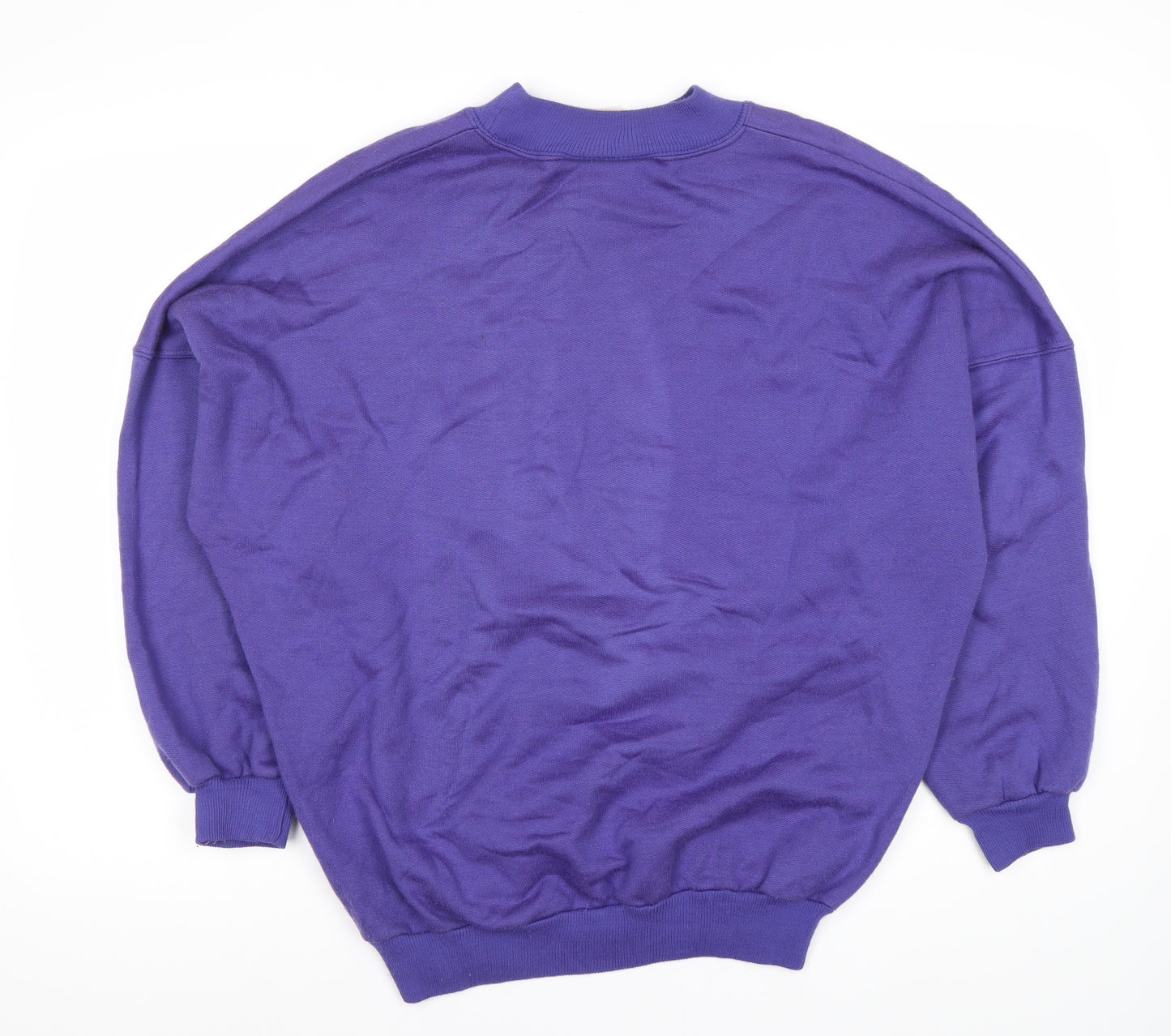 Green Mountain Men's Purple Pullover Sweatshirt, Embroidered