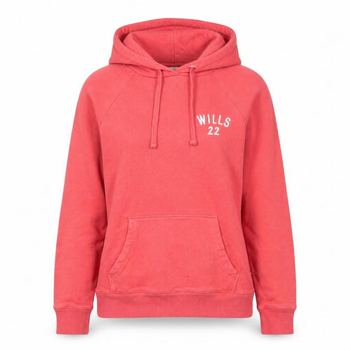Jack Wills Women's Pink Hoodie, Size 6, Relaxed Fit