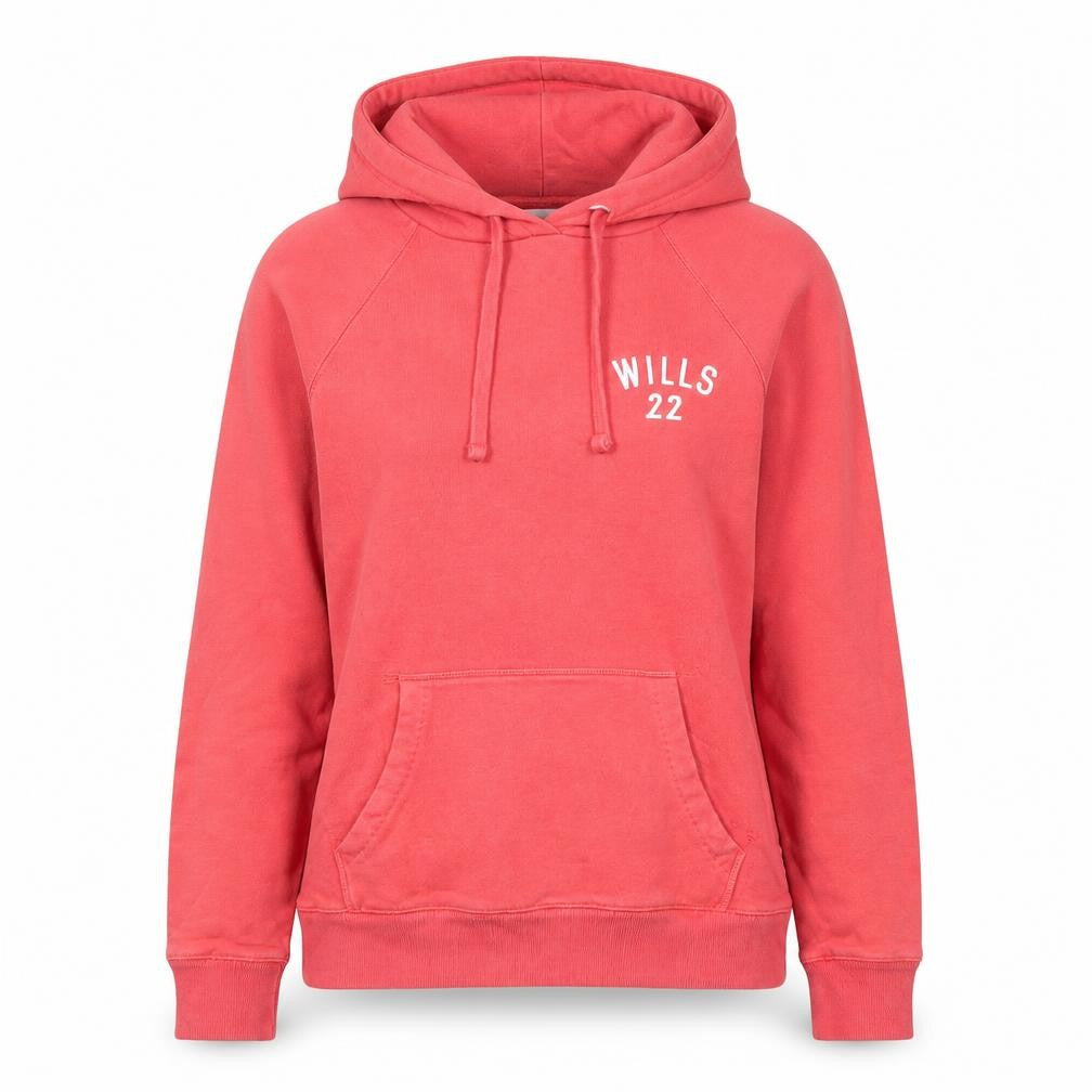 Jack Wills Women's Pink Hoodie, Size 6, Relaxed Fit