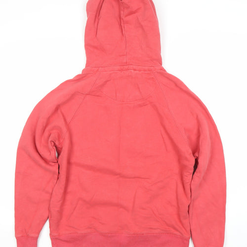 Jack Wills Women's Pink Hoodie, Size 6, Relaxed Fit