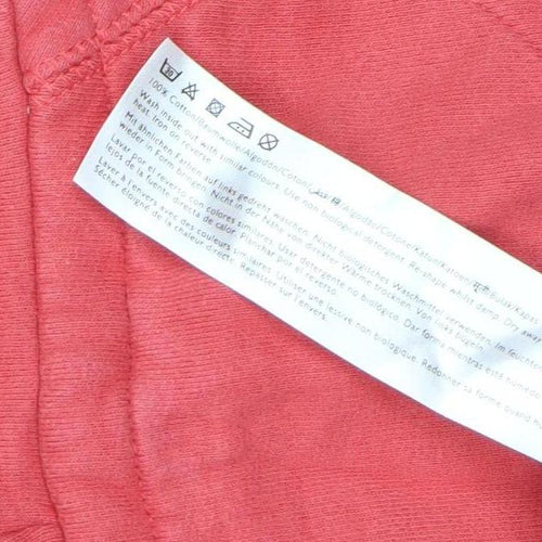 Jack Wills Women's Pink Hoodie, Size 6, Relaxed Fit