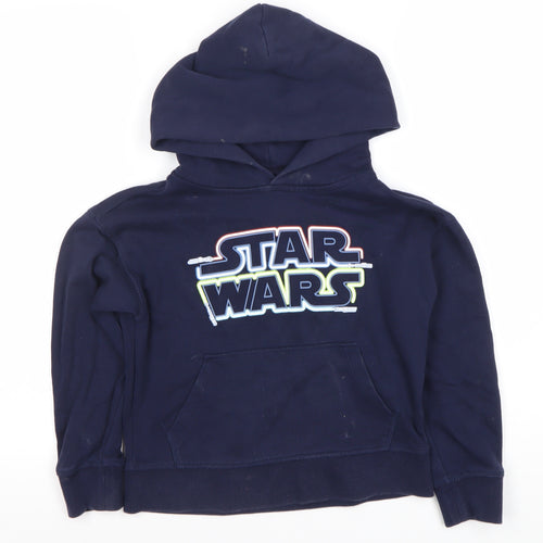 GAP Boys Star Wars Blue Hoodie, Size S, Pullover Style