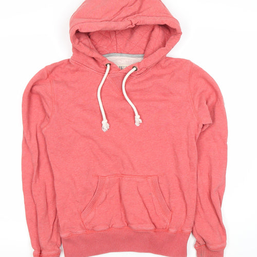 Jack Wills Women's Pink Pullover Hoodie Size 10