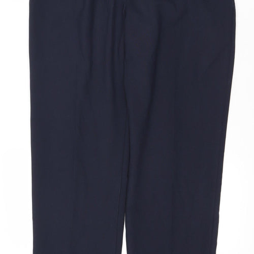 Marks and Spencer Women's Blue Trousers, Size 14