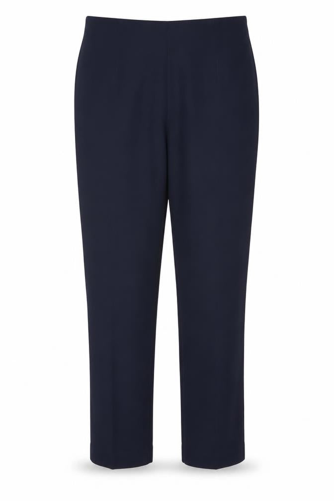 Front view of Marks & Spencer Women's Blue Trousers, size 14