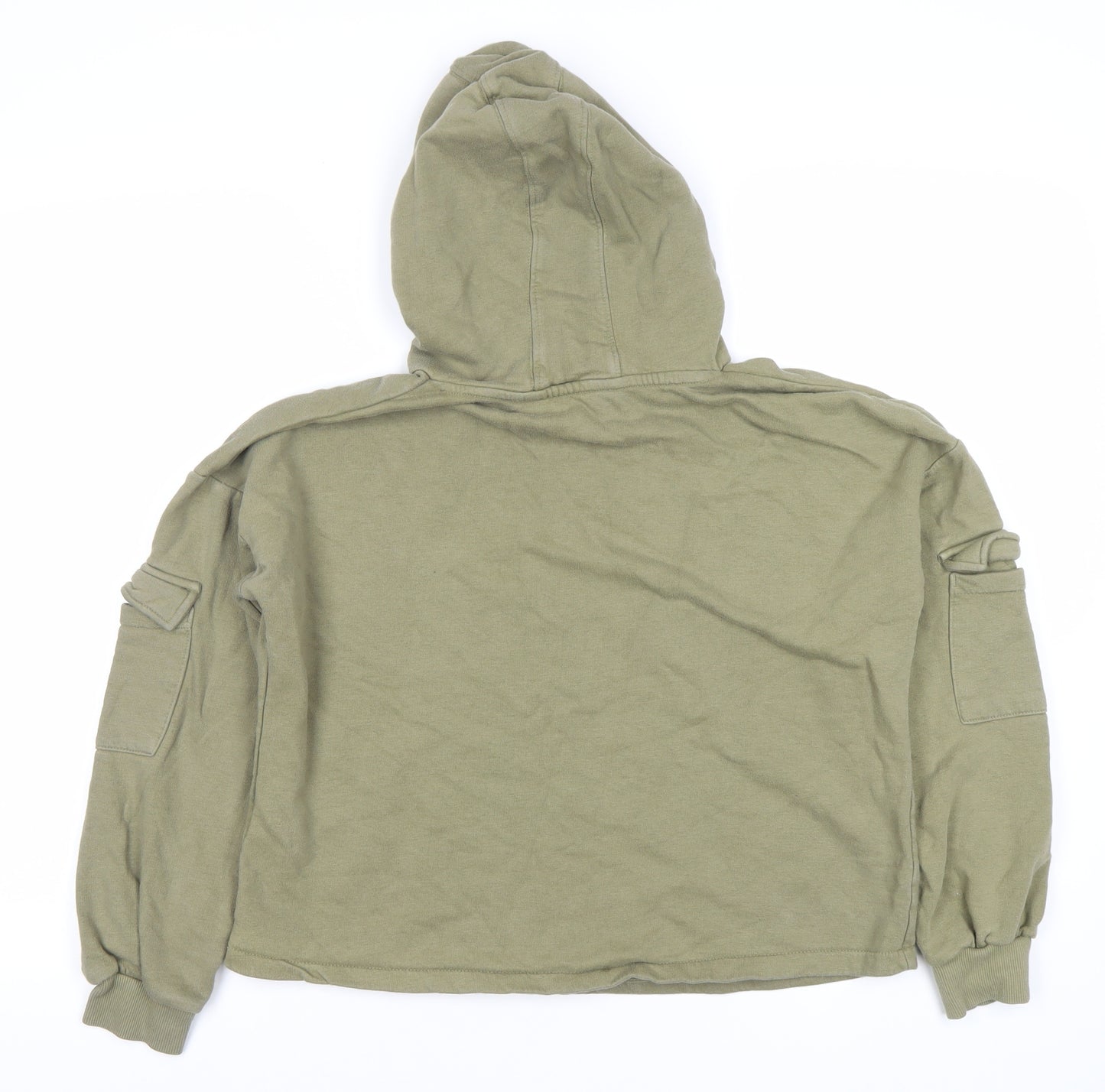 Marks and Spencer Girls Green Pullover Hoodie 13-14 Years