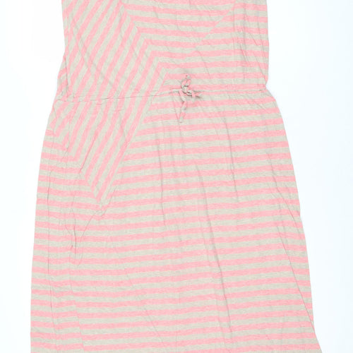 Sandwich Women’s XL Midi Dress, Striped Scoop Neck