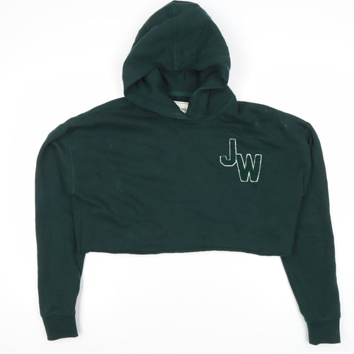 Jack Wills Green Women's Pullover Hoodie Size S