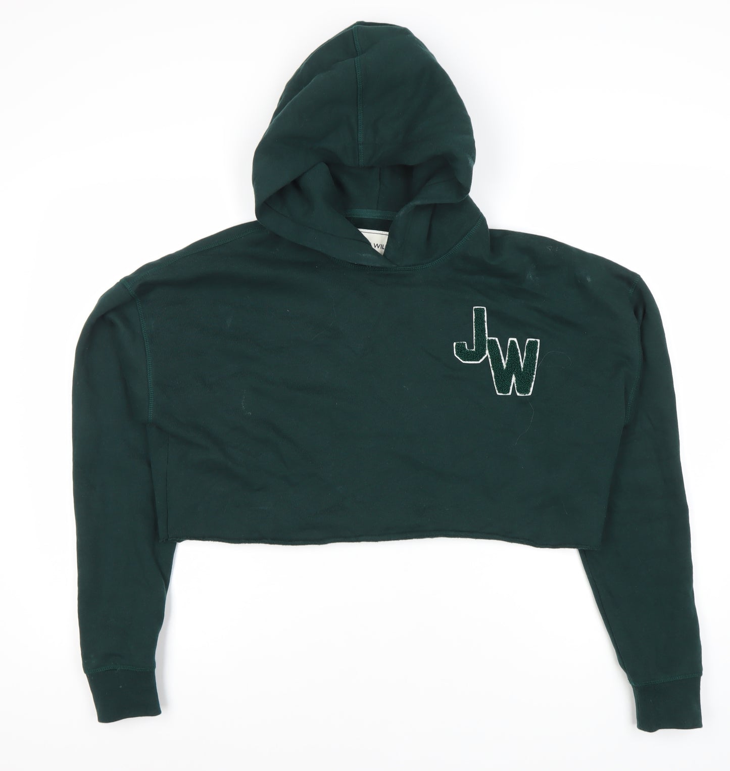 Jack Wills Green Women's Pullover Hoodie Size S