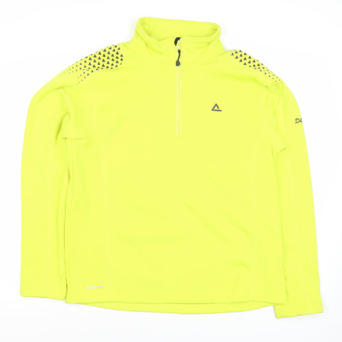 Dare 2b Men's Green Sweatshirt M 1/4 Zip Sports