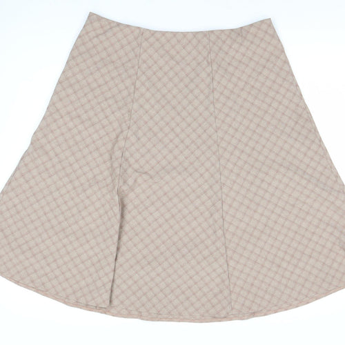 Honor Millburn Women's Beige A-Line Skirt, Size 20